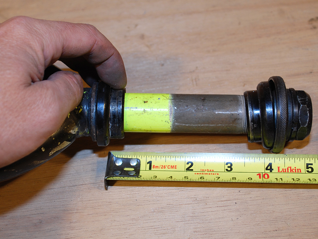 TriCruiser Winter Trike - head tube modifications